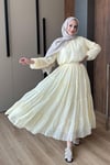 TAKIMŞifon Etekli Takım 1098 Sarı