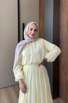 TAKIMŞifon Etekli Takım 1098 Sarı