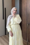 TAKIMŞifon Etekli Takım 1098 Sarı