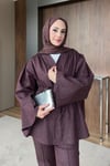TAKIMSimli Kot Takım 1045 Bordo