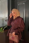 TAKIMSNK Pantolonlu Takım 1069 Bordo