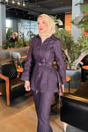 TAKIMTaşlı Denim Takım 1063 Bordo