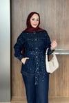 TAKIMTaşlı Takım 1058 Lacivert