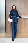 TAKIMTaşlı Takım 1058 Lacivert