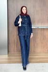 TAKIMTaşlı Takım 1058 Lacivert
