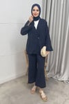 TAKIMTOKYO ÇİZGİLİ TAKIM 20022 LACİVERT
