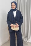 TAKIMTOKYO ÇİZGİLİ TAKIM 20022 LACİVERT