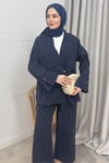 TAKIMTOKYO ÇİZGİLİ TAKIM 20022 LACİVERT
