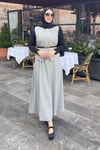 TAKIMYelekli Etekli  Takım 51007 Gri