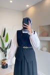 TAKIMYelekli Etekli  Takım 51007 Siyah