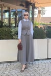 TAKIMYelekli Etekli  Takım 51007 Vizon