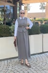 TAKIMYelekli Etekli  Takım 51007 Vizon