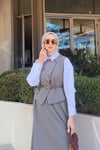 TAKIMYelekli Etekli  Takım 51007 Vizon