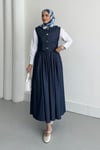 TAKIMYelekli Tencel Takım 1079 Lacivert