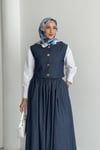TAKIMYelekli Tencel Takım 1079 Lacivert