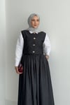 TAKIMYelekli Tencel Takım 1079 Siyah