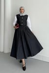 TAKIMYelekli Tencel Takım 1079 Siyah