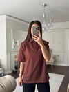 BASİCBüşcePOLO YAKA VATKALI T-SHİRT