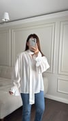 BLUZBüşceMODAL BLUZ EKRU