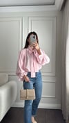 BLUZBüşceMODAL BLUZ PEMBE