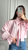 BLUZBüşceMODAL BLUZ PEMBE