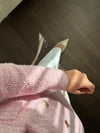 CEKETBüşceKRUVAZE TUVİT DESENLİ CEKET PEMBE