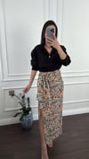 ETEKBüşceETNİK DESEN BAĞLAMALI ETEK