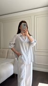 GÖMLEKBüşceÇİZGİLİ GÖMLEK SARI