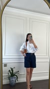 GÖMLEKBüşcePAMUK ÇİZGİLİ GÖMLEK