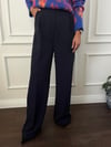 LACİVERT BOL KUMAŞ PANTALON
