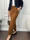 PANTOLONBüşceKAHVERENGİ SÜET PANTOLON