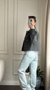 PANTOLONBüşceTAŞLI MAVİ DENİM PANTOLON
