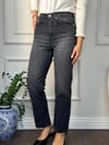 PANTOLONBüşceZR BOYFİT JEAN KOYU GRİ KESİK PAÇA