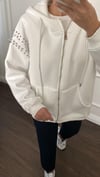 SWEAT TAŞLI BEYAZ