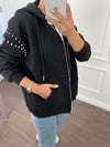 SWEAT TAŞLI SİYAH