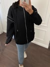 SWEAT TAŞLI SİYAH