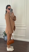 TAKIMBüşceGOLD DÜĞMELİ CEKET PANTOLON TAKIM CAMEL