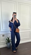 TAKIMBüşceGÖMLEK PANTOLON TAKIM LACİVERT