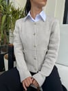 TAŞ RENGİ GOLD DÜĞMELİ HIRKA
