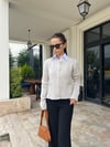 TAŞ RENGİ GOLD DÜĞMELİ HIRKA