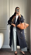 TRENCKOTBüşceFİT TRENCKOT LACİVERT
