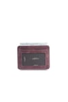 Guard Dikey Crazy Bordo Deri Kartlık