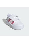 Adidas JS3676 BREAKNET 3.0 CF I Çocuk Yürüyüş Ayakkabısı Beyaz Pembe