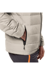 Jack Wolfskin 1207671_A0029 ATHER DOWN HOODY M Erkek Kaz Tüyü Mont bej