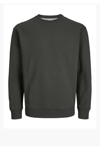Jack&Jones 12262789 JPRCCLOGAN SWEAT CREW Erkek Sweatshirt Haki yeşil