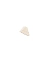 Alef U-4 Gümüş & Lületaşı - Tekli Küpe - 1,5 cm
