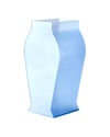 Das Pieces ''Facet'' 3D Printed Blue Vase