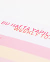 Kağıthane Haftalık Bloknot