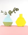 OMM x Cihannüma Blue & Green Hexagon Vase