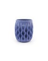 Solidified ''Entropy V1'' Dark Blue Porcelain Cup